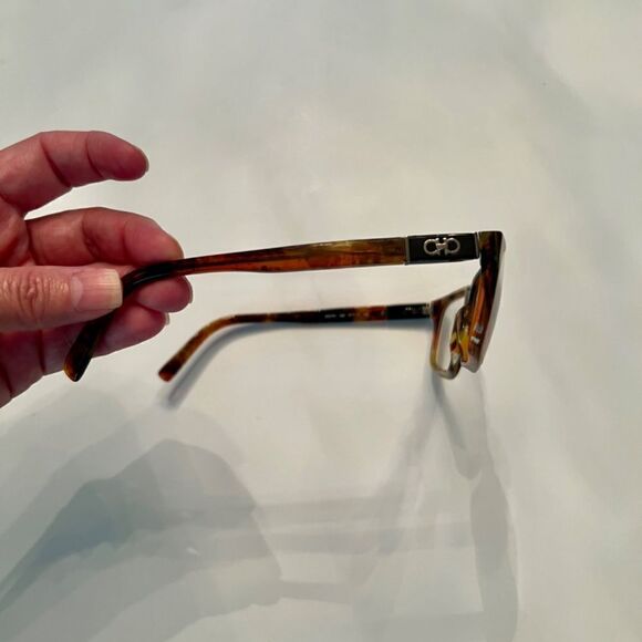 Men's Salvatore Ferragamo SF2772 57/17/145 Tortoise Eyeglasses Glasses Frame - Picture 5 of 8